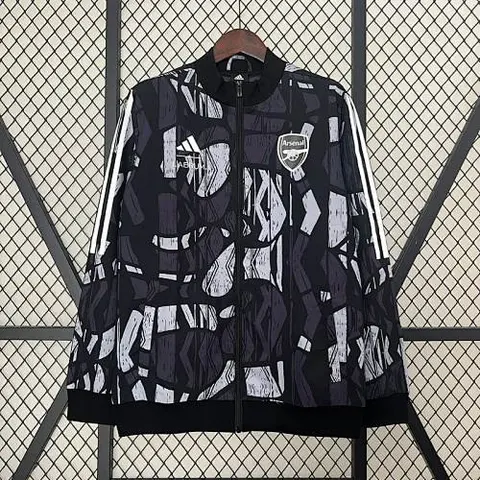 24-25 ASN gray and black windbreaker