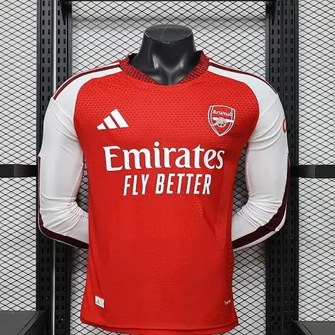 26-27 Player Arsenal Home Long Sleeve Kit S-3XL Cheap Football Jersey Wholesale Yupoo