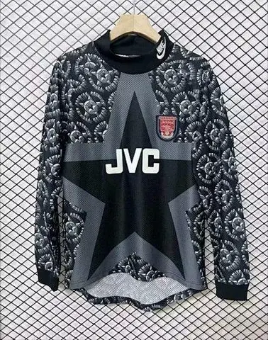 94-94 ASN Black goalkeeper long sleeve retro jersey