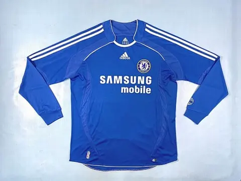 06-07 CHE home retro long sleeve jersey