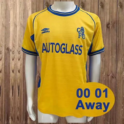 2000/01 Chelsea Away Retro Soccer Jersey S-2XL