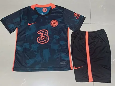 21-22 CHE third away kids kit