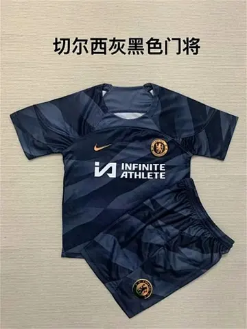 23-24 CHE Black Goalkeeper kit