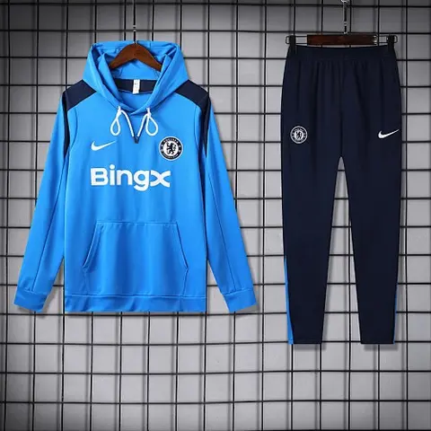 24-25 CHE blue hoodie suit