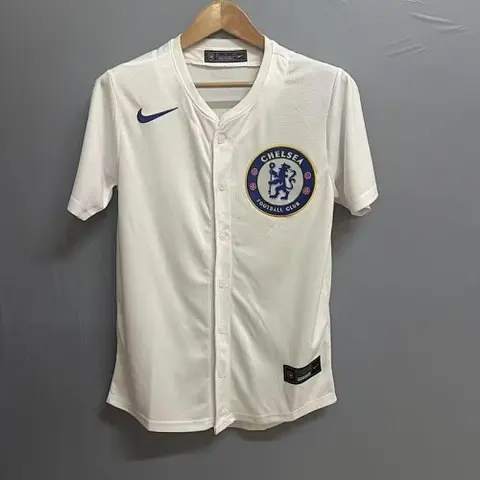 25-25 CHE white baseball jersey