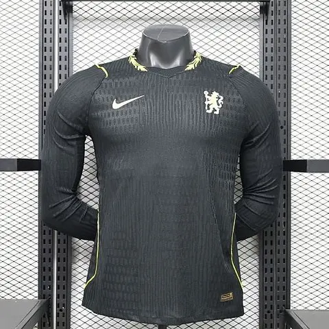 26-27 Player Chelsea Away Long Sleeve Kit S-3XL