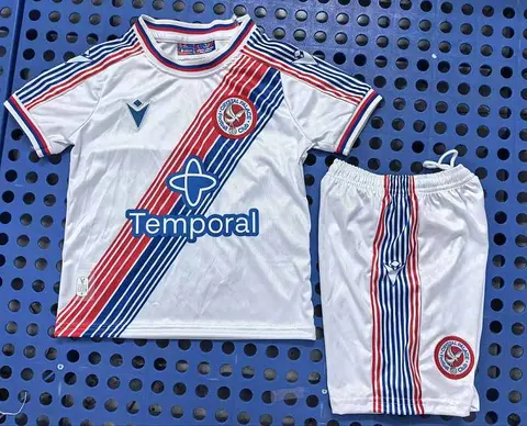 2026/27 Crystal Palace Home Kids Kit Soccer Jersey 16-28