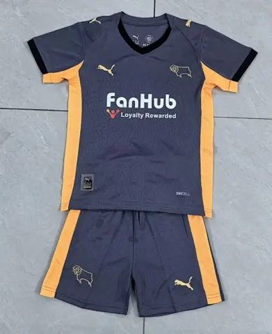 25-26 Derby County Away Kid Kit