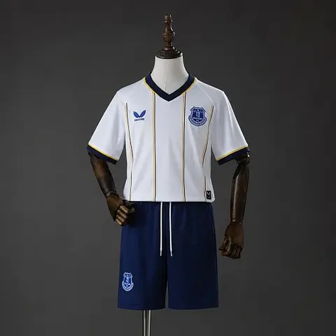 2026/27 Everton Away Kids Kit Soccer Jersey 16-28