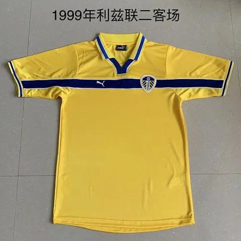 Retro Leeds third yellow 1999
