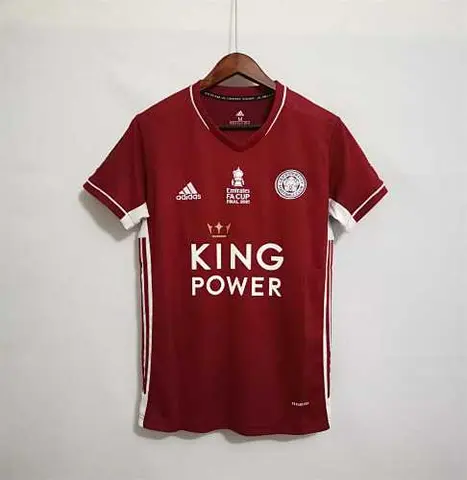 20-21 Leicester City third away with FA cup sponsers
