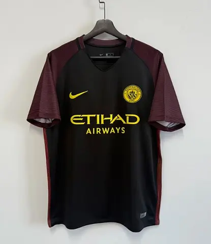 2016/17 Manchester City Away Retro Soccer Jersey S-XXL