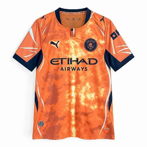2026/27 Manchester City Orange Goalkeeper Soccer Jersey S-4XL