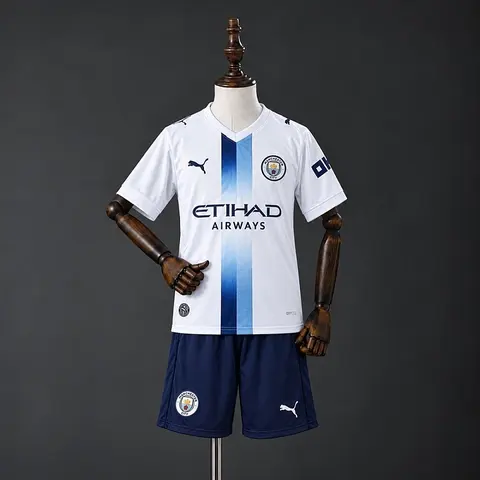 2026/27 Manchester City Third Away Kids Kit Soccer Jersey 16-28