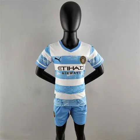 22-23 MCI limited edition blue and white kids kit
