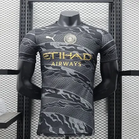 24-25 MCI Dark black player version jersey