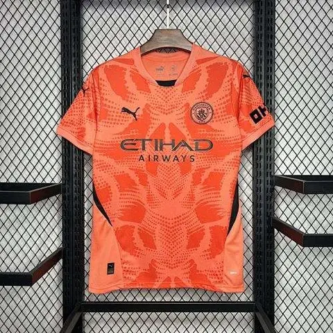 24-25 MCI Orange goalkeeper jersey