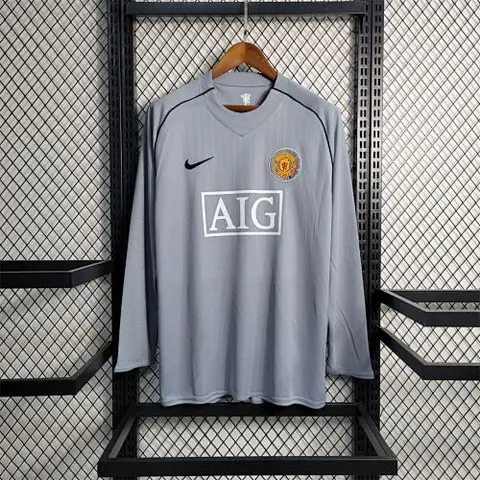 07-08 MNU gray goalkeeper Long Sleeves