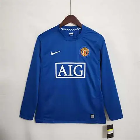 08-09 MNU blue away long sleeve