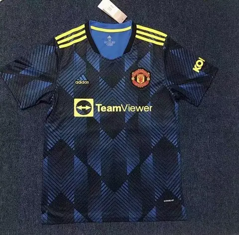 21-22 MNU third away jersey