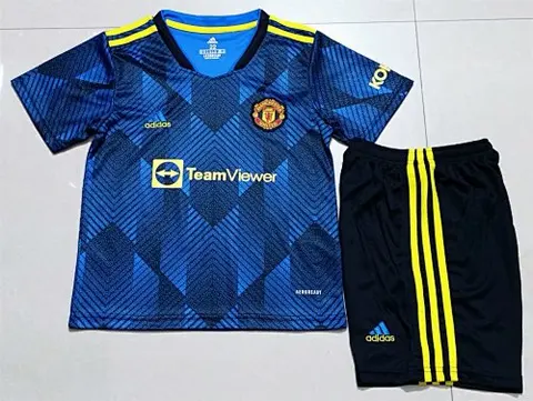 21-22 MNU third away kids kit