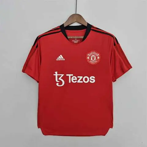 22-23 MNU red training suit