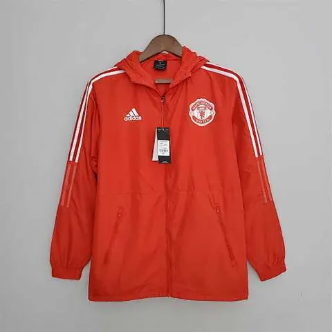 22-23 MNU red windbreaker
