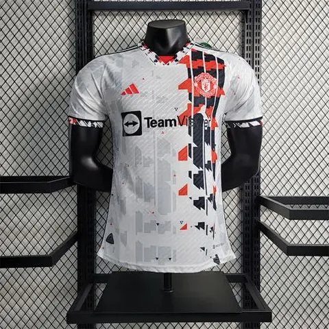 23-24 MNU Special white with black and red player version