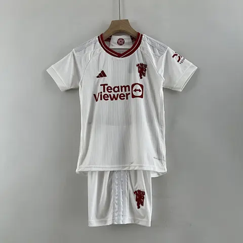 Ensemble de football enfant 23-24 MNU — Troisième maillot