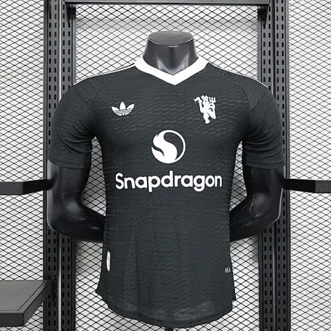 24-25 MNU Black Goalkeeper Player version jersey