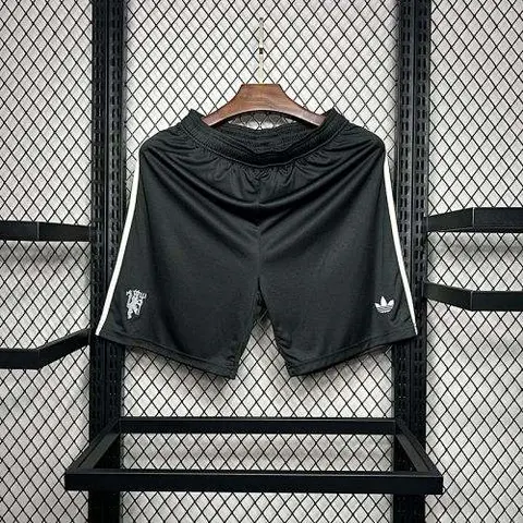 24-25 MNU Third away black shorts