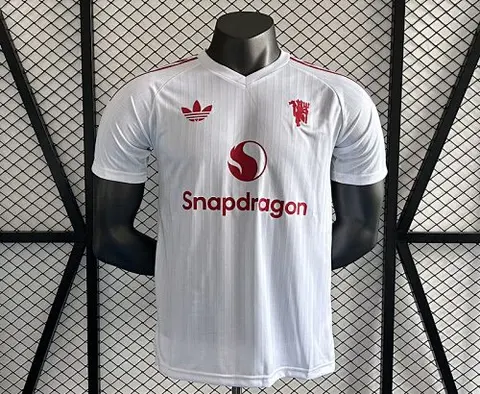 24-25 MNU White Player version jersey