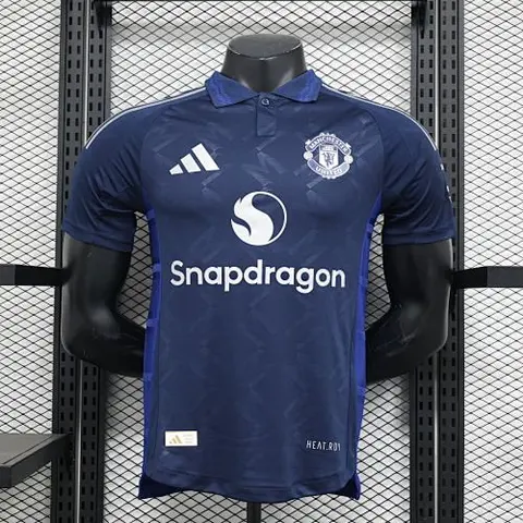 Maillot de football 24-25 MNU bleu — Extérieur · Version joueur