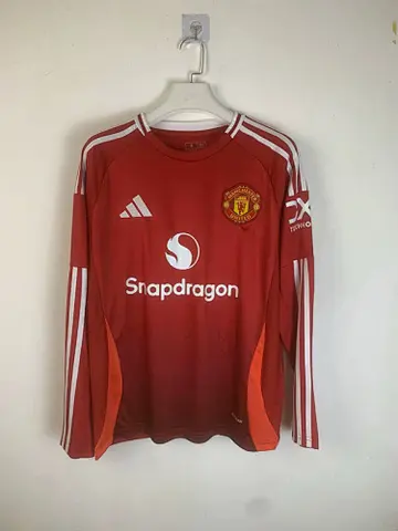 Maillot de football 24-25 MNU — Domicile · Manches longues