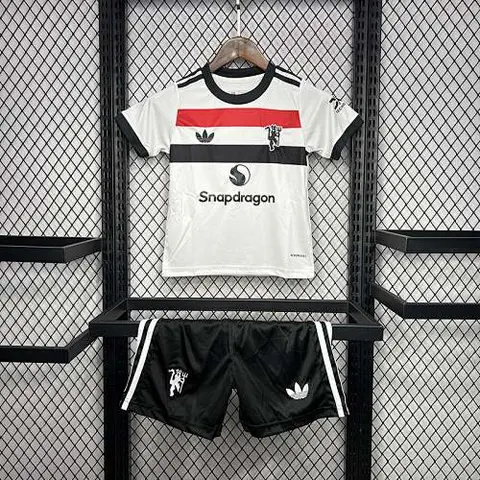 Ensemble de football enfant 24-25 MNU — Troisième maillot