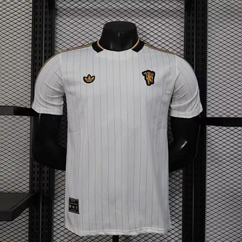 25-26 MNU White Retro Model Player Version Jersey