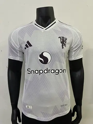 25-26 MNU white special player version jersey