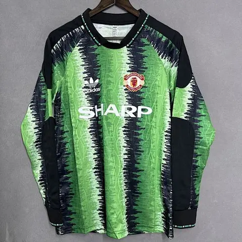 90-92 MNU long sleeve goalkeeper jersey