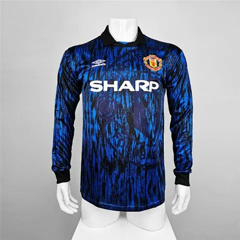 92-93 MNU away long sleeve