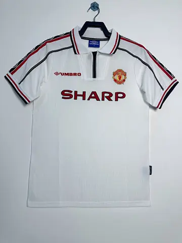 98-99 MNU white retro jersey