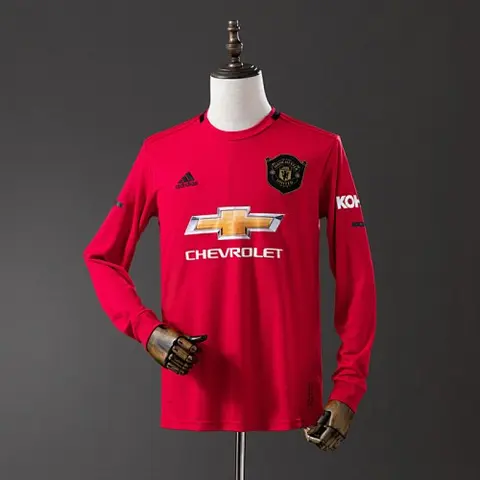 Retro Manchester United 2019/20 home Long Sleeve Size S-XXL