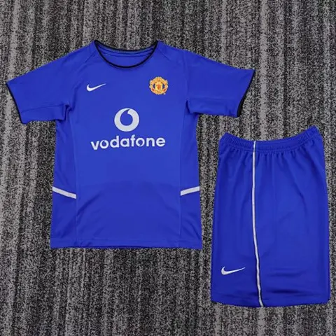 Retro Manchester united 2002/03 Away Kids 16-28