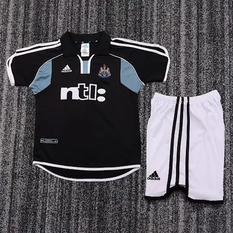 kids kit Retro 2000/01 Newcastle United Away soccer jersey size 16-28