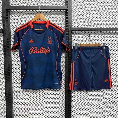 Nottingham Forest 2025/26 Third Away kids size 16-28