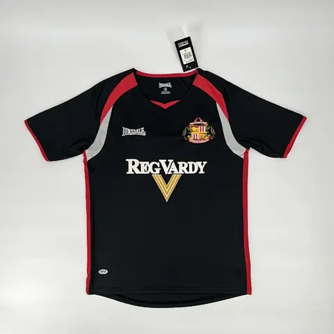 05-06 Sunderland away black retro jersey