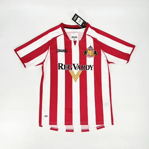 05-06 Sunderland home retro jersey