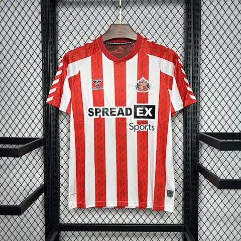 24-25 Sunderland home soccer jersey