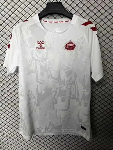 Sunderland 2025/26 Pre-Match Remembrance Day soccer jersey