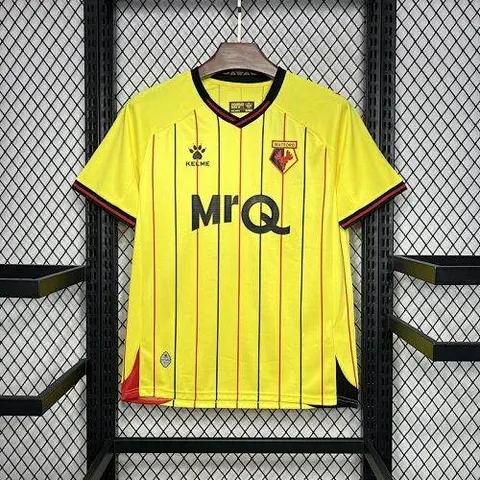 24-25 Watford F.C. home soccer jersey