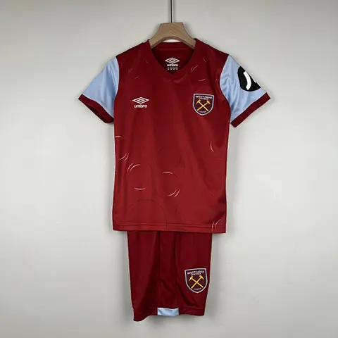 23-24 Kids West Ham United Home Size: 16-28